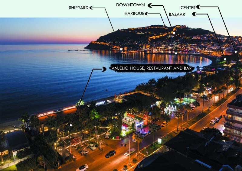 Anjeliq House Hotel Alanya Ngoại thất bức ảnh